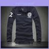 Men's New Fashion Slim Fit Long Sleeve Polo Shirt Casual Cotton Tee