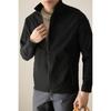 Mens Stand Collar Casual Windproof Business Commute Versatile Jacket Outerwear