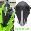 Motorcycle Front Windshield Windscreen Baffle Wind Deflectors Fit For ZX-4R ZX-4RR ZX4R ZX4RR ZX 4R 4RR 2023 2024