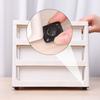 4Pcs/Set 360° Rotation Self-adhesive Universal Caster Steel Ball Moving Accessories  Bedside Table