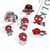89 Spider-Man Alloy Brooch Marvel Superhero Spider-Man Metal Badge Backpack Jacket Personalized Decoration
