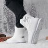 Snow Boots Men's Winter Warm Velvet Thickened High-top Outdoor Cotton Shoes Waterproof and Non-slip Large-size Cotton Boots