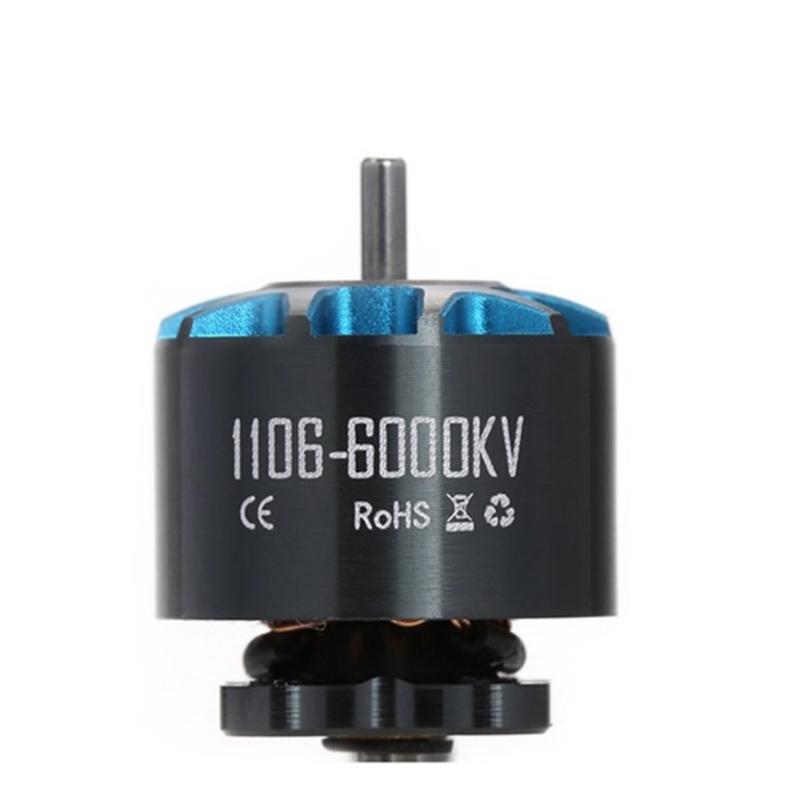 6000KV Brushless Drones Motor 1106 Premium Metal Build Diameter 14.8mm For Stable FPV Racing And Professional Drones