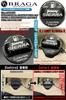 Type 50J3 CB Jimny Sierra Carbon Fiber Fuel Filler Cap Cover Glass Fuel Lid Door Set with New Jimny BG BRAGA & & Emblem, & Sierra,