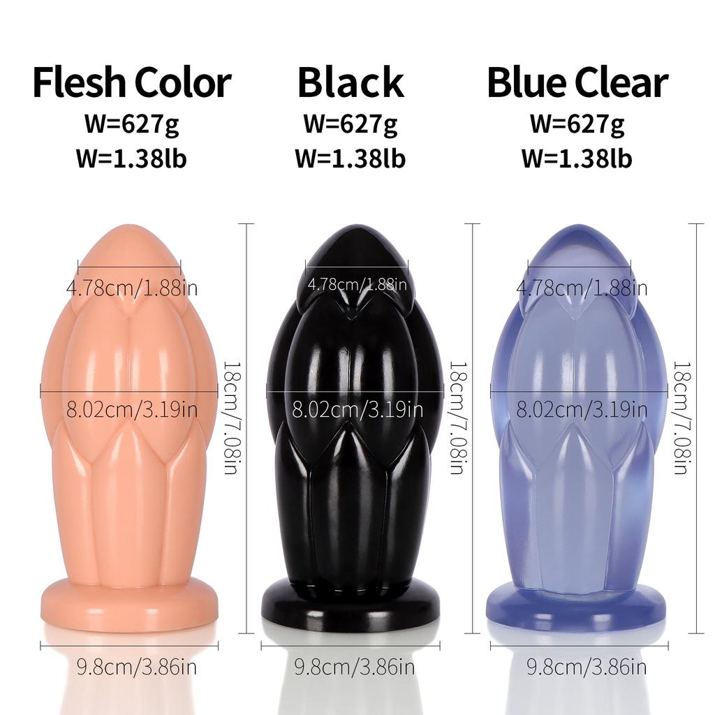 Special-Shaped Butt Plug Big Penis for Men and Women Anal Massage Simulation Dildo Anal Dilatation Device Adult Sex Toys