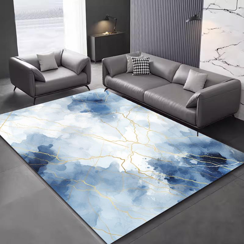 Nordischer Teppich Wohnzimmer Haushalt Große Größe Bodenmatte Schlafzimmer Dekoration Bereichsteppich Waschbar Raumdekor Sofa Couchtische Matten