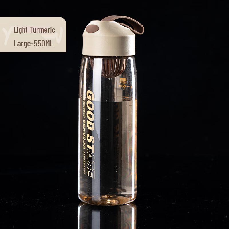 Portable Large Capacity Fitness Water Bottle with Tea Infuser