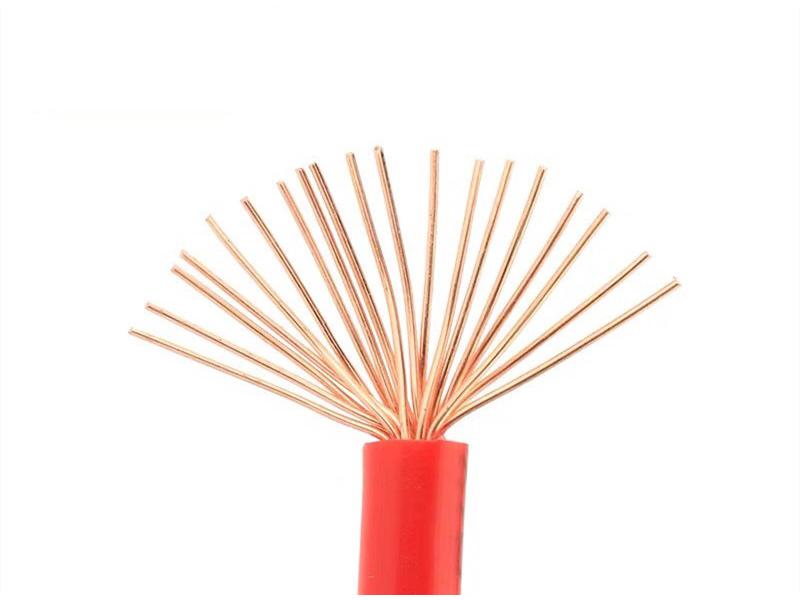 Jinda BVR Flame Retardant Single Core Multi-Strand Copper Wire 10/16/25mm² - Home & Industrial Use.