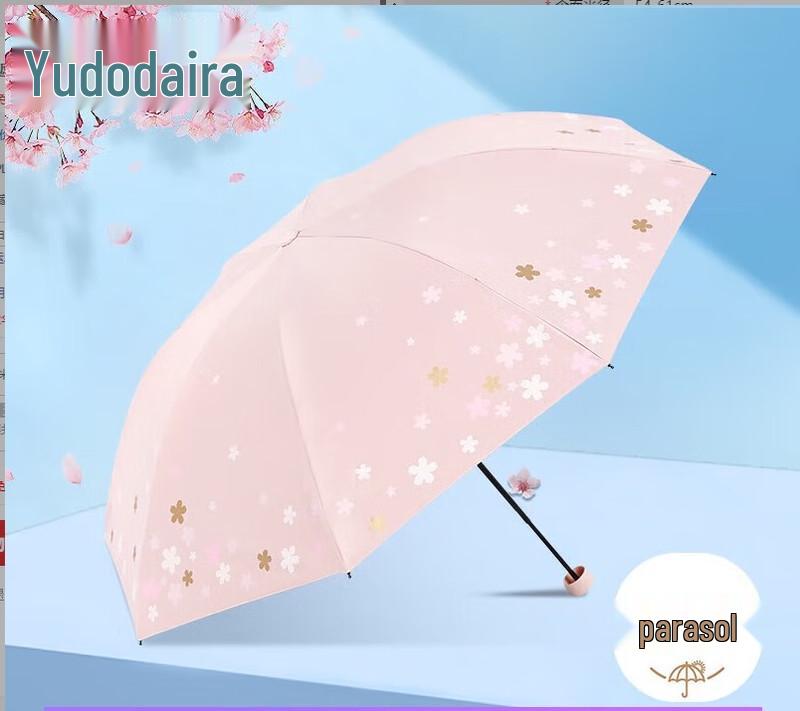 

Paradise Umbrella UV Protection 3-Fold Sun & Rain Umbrella