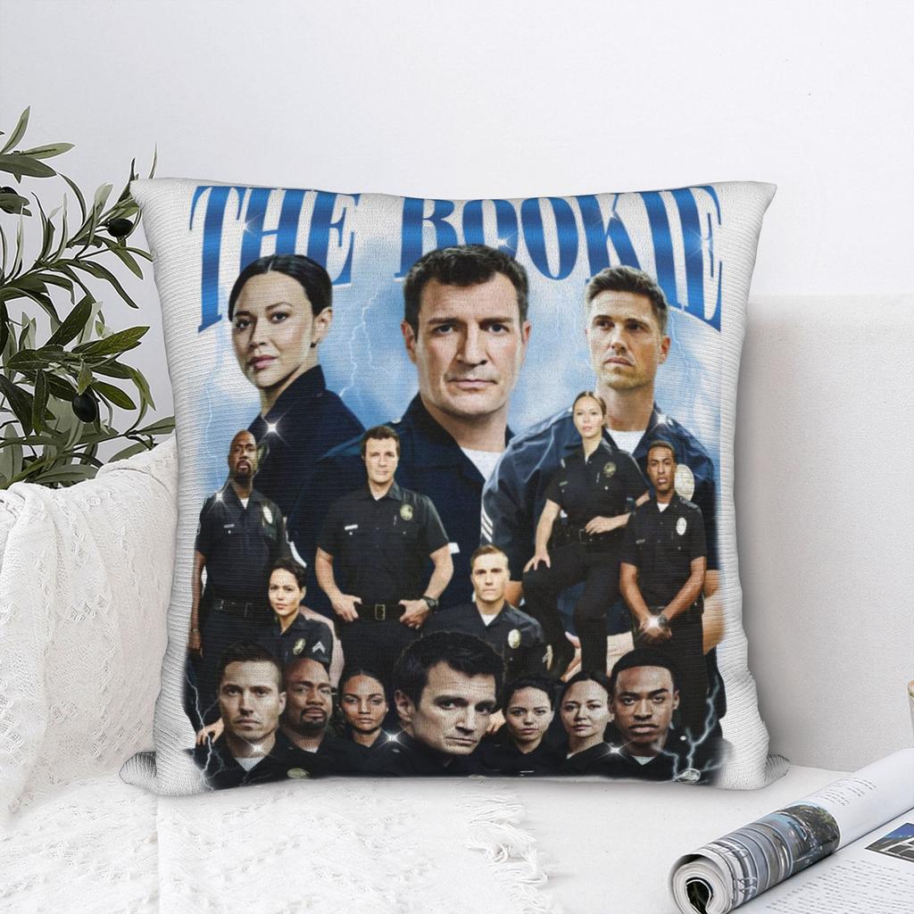 The Rookie Pillowcases Vintage Pillow Case For Office Car Home Decor Soft Pillow Cover