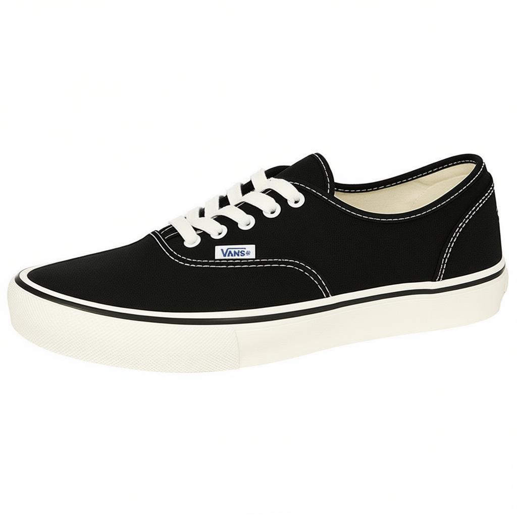 Palace X Vans Round Toe Comfortable Durable Breathable Low Top Skate Shoes Men Sneakers Black VN000NBEBA21