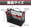 Lagurus Camping Table Side Rack Table Side Rack with Storage Bag Mesh Bag Large Capacity Outdoor Camping BBQ Equipment Camping Equipment Table Storage