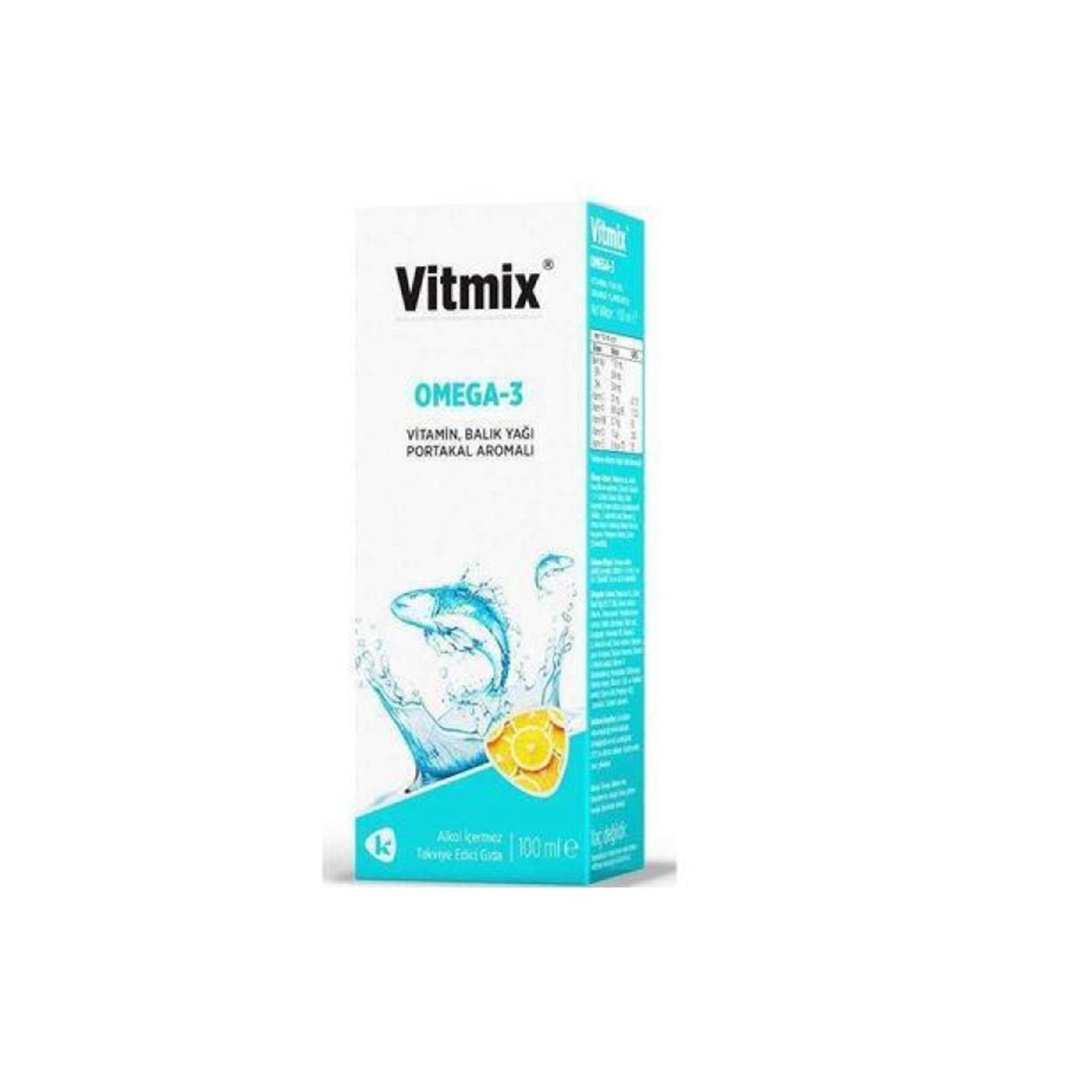 

Omega 3 Fish Oil Vitamin Syrup 100ml 8698751000619