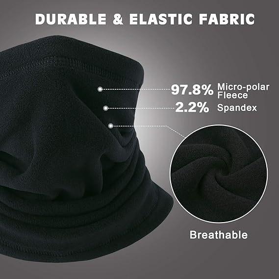Winter Warm Unisex Windproof Motorcycle Riding Mask Fleece Scarves Neck Scarf Warmer Ski Outdoor Sports Balaclavas Tube Mask