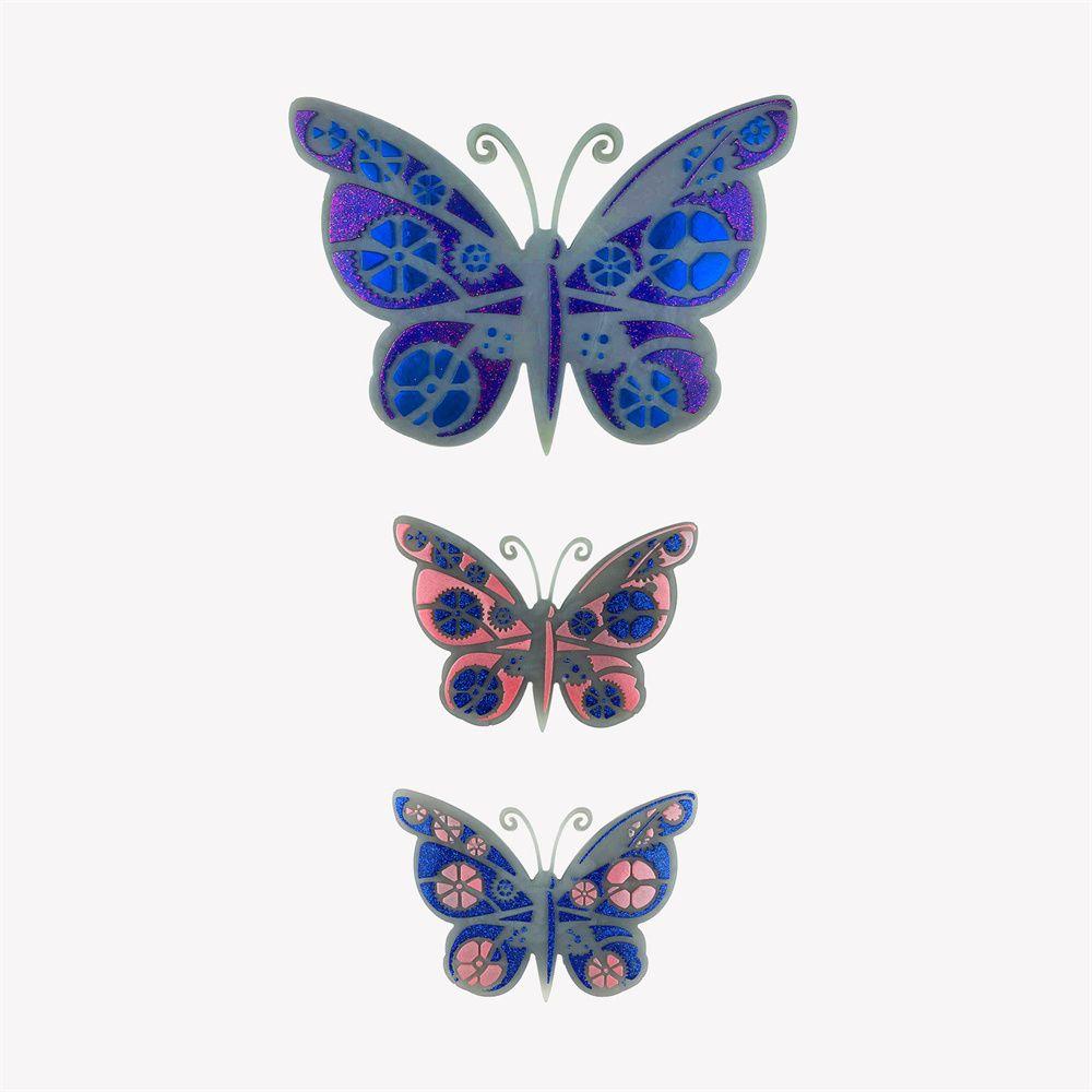 Dekorace Silikonové formy Formy z epoxidové pryskyřice Forma na zavěšení na stěnu Tvar srdce/motýl/klobouk/ozubení