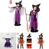 Stylish European American Kids Halloween Costume With Soft Lace Detailing