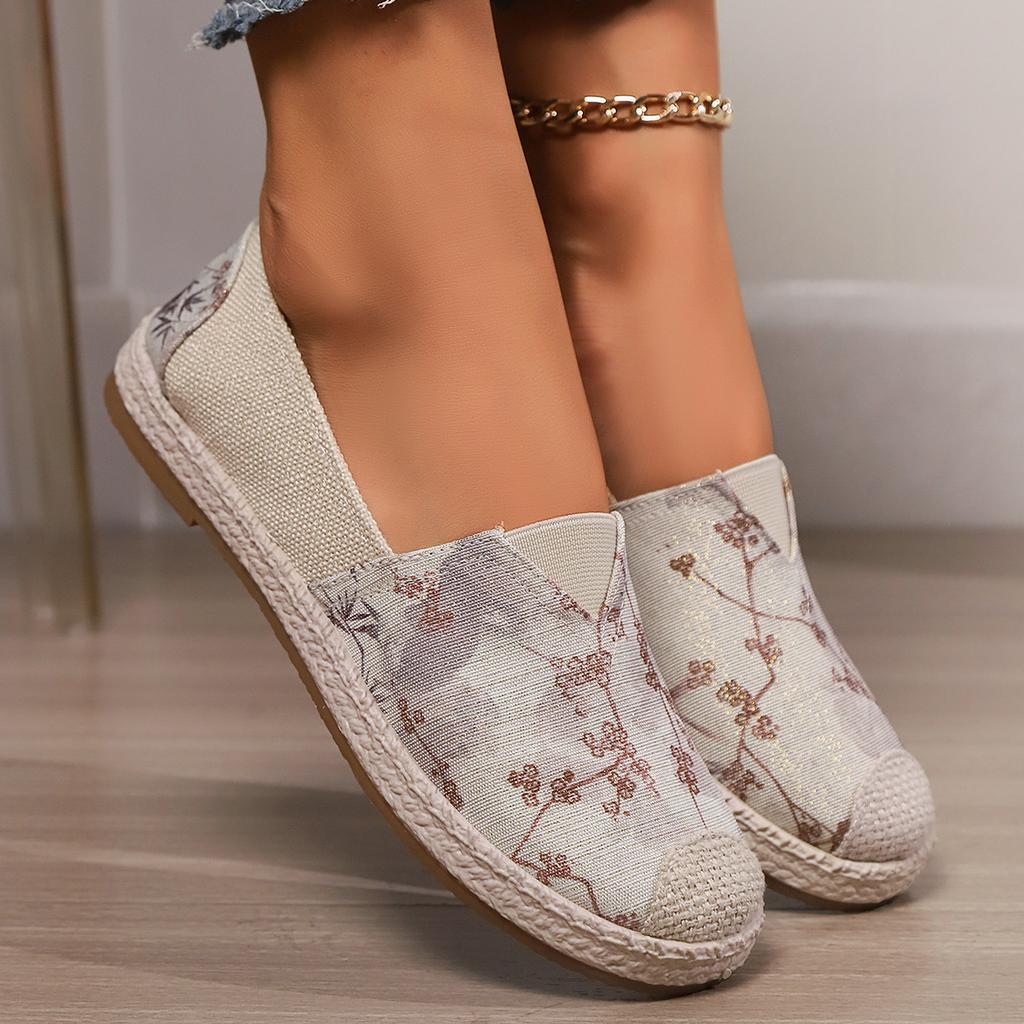 2025 buty damskie casualowe buty płócienne buty pojedyncze buty płócienne oddychające wygodne miękka podeszwa jeden pedał