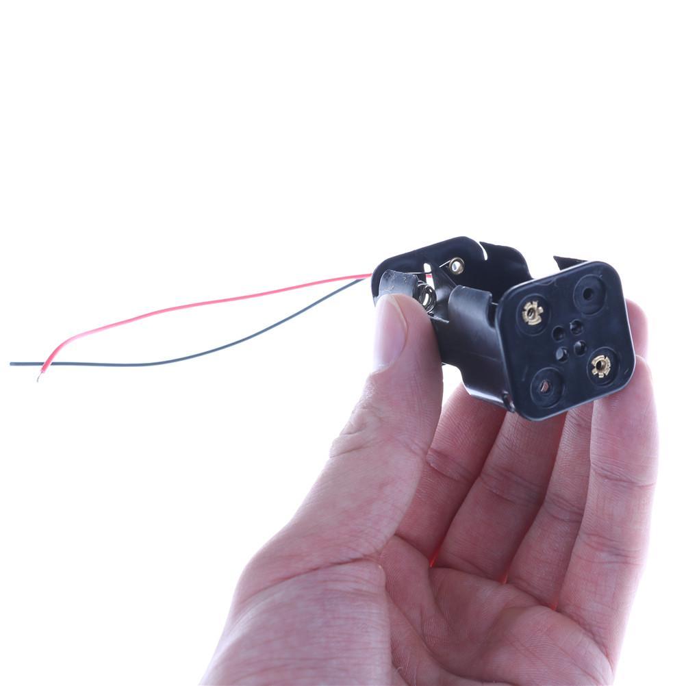 Battery Case Box 4 X Aa Battery Insert Compartment For 1/8 1/10 1/16 Rc Model