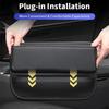 1Pc  Universal Car Seat Gaps Storage Box With Cup Holder, PU Leather Storage Box, Car Front Seat Gaps Filler, Car Interior Accessories