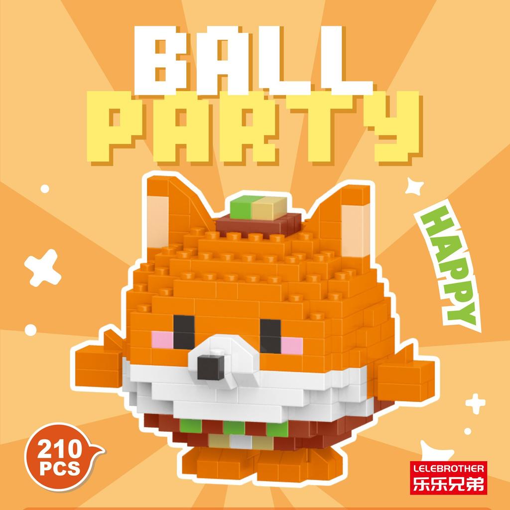 Small Animal Doll Series Micro Particle Building Block Children's Assembled Toys