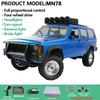 AAYD1 MN78 1:12 RC Car MN Model RTR Version RC Car 4WD 280 Motor Professional Off-Road RC 2.4G Remote Control Car For Boys Gifts