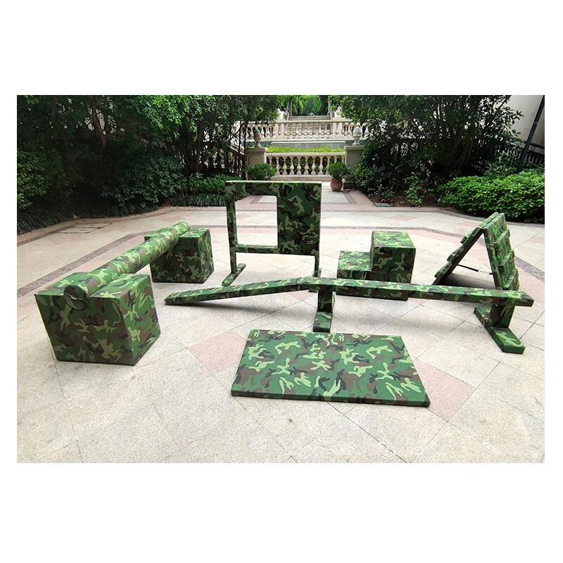 Kids Outdoor Parkour & Obstacle Course Training Equipment