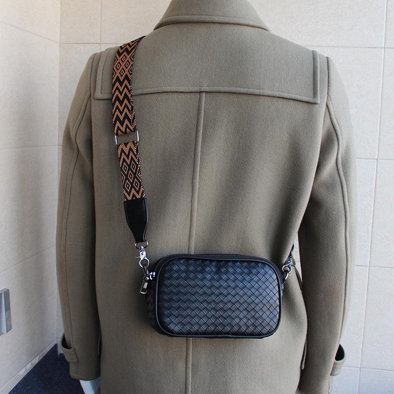 

Корейская сумка кроссбоди из мягкой кожи в стиле ретро - Унисекс, большая вместимость, дизайн в виде подушки для iPad