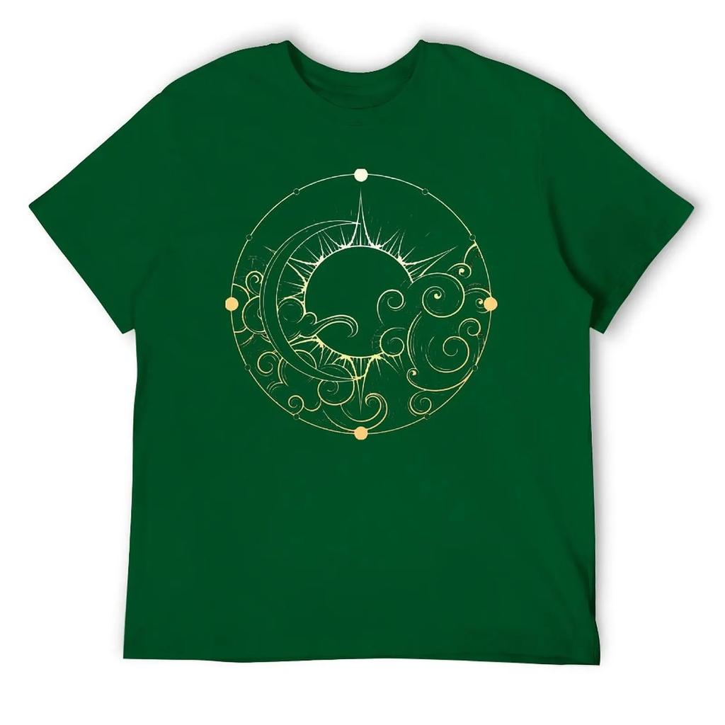 Fresh Sun And Moon For Sale T-shirt  Movement Tees Graphic Cool Humor Graphic Leisure Eur Size