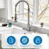 Upgrades 10,16 X 2,55 Inch Dekplaat Spoelbakgat Afdekplaat Staal Kraan Rozet voor 1 of 3 Gat Keuken en Badkamer Spoelbak Kraan Upgrades