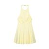 2025 Summer Women's Fashion Slim Fit Halter Dress with Wave Hem
