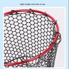 Portable Fishing Nets Ultralight Aluminum Alloy Silicone Wear Resistance Mesh Hand Dip Casting Landing Net For Fly Fishing
