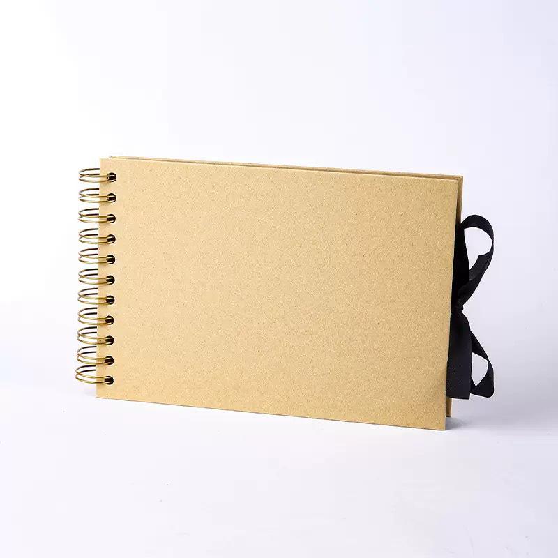Creative Photo Album and Scrapbook Set with Bows, Doodles, and Souvenir Pages