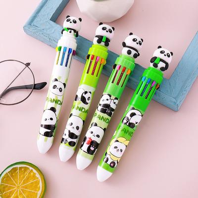 Cute Animals -color Ballpoint Pen, Creative Stationery Student Color Notebook Pen 2ml