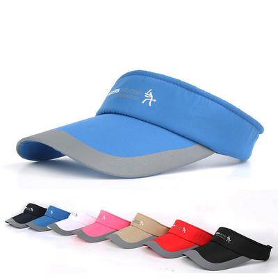 Sport Empty Top Cap  Sun Hats for Women Visor Hat Adjustable Outdoor Cap For Man &women