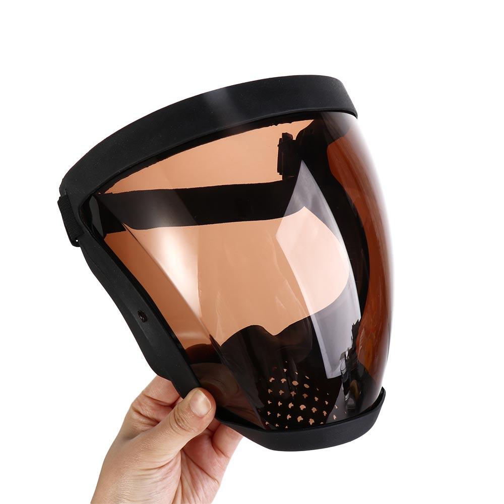 Full Face Motocross Mask Anti-Sand Space Spherical Goggles HD Protective Face Mask  Anti-Sand