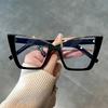 Fashion Women Anti-blue Light Glasses Men Women Transparent Computer Eyeglass Square Eyeglasses Computer Protection