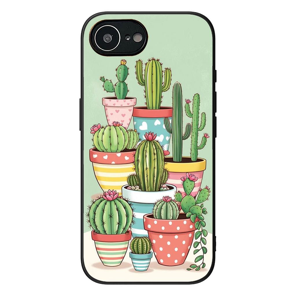 Cactus Wallpaper Phone Cover for Samsung Galaxy S25 Edge S24 S23 FE Plus Ultra A16 A15 A55 A57 5G Protective Case
