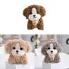 Plush Dog Keychain With Pp Cotton Filling For Gift And Bag Decoration