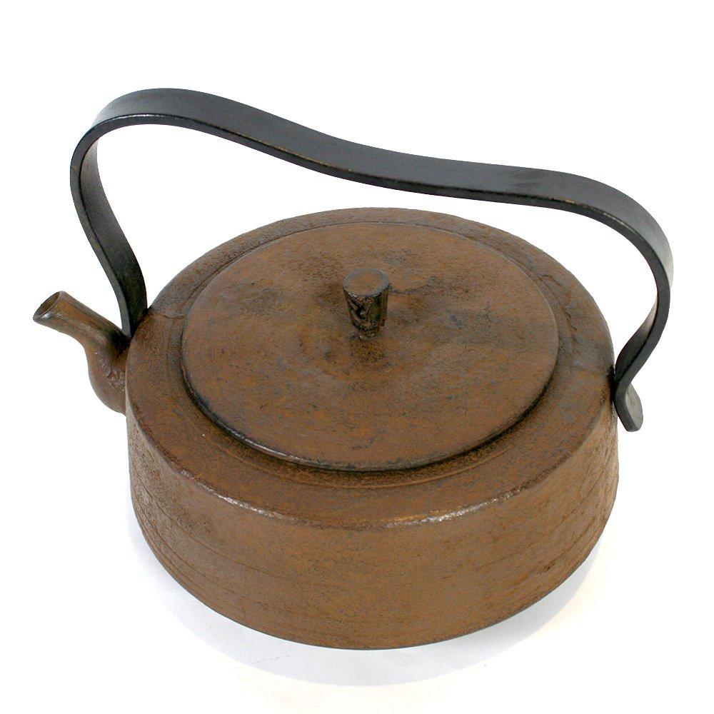 Made In Japan Nanbu Tekki Nanbu Iron Kettle IH Fire Compatible Kettle Kettle Compatible/Open "Wide Mouth" 1.5L