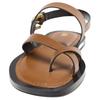 Zara Pu Comfortable Flat Versatile Strap Sandals Women Sandals Brown 2617510105