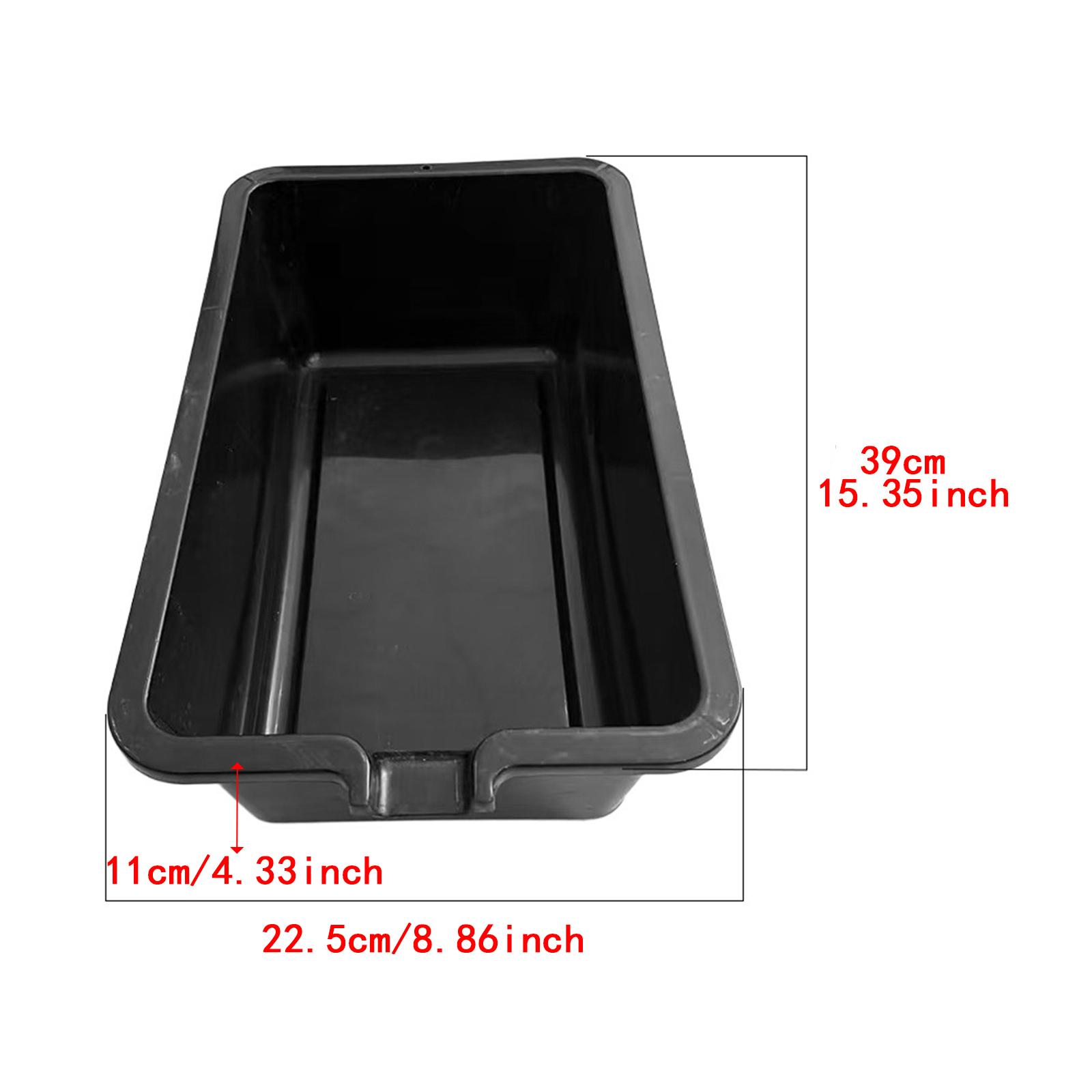 Car Oil Drain Pan 6L Waste Oil Collection Tray Oil Changes Pan Garage Truck Repairing for Truck Motorcycle Cleaning Storage Pan 6L