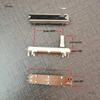 Potenziometro a Cursore Singolo/Doppio 45-75mm Mixer Fader A10 B10K Dimmer