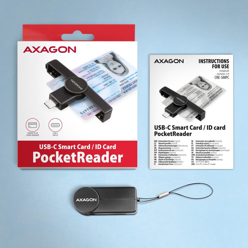 CRE-SMPC USB-C Smart Card Reader