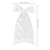 Large Polyester Ribbon Bows for Party Decorations Birthday Baby Shower Bridal Shower Bachelorette Graduation Wedding Backdrop