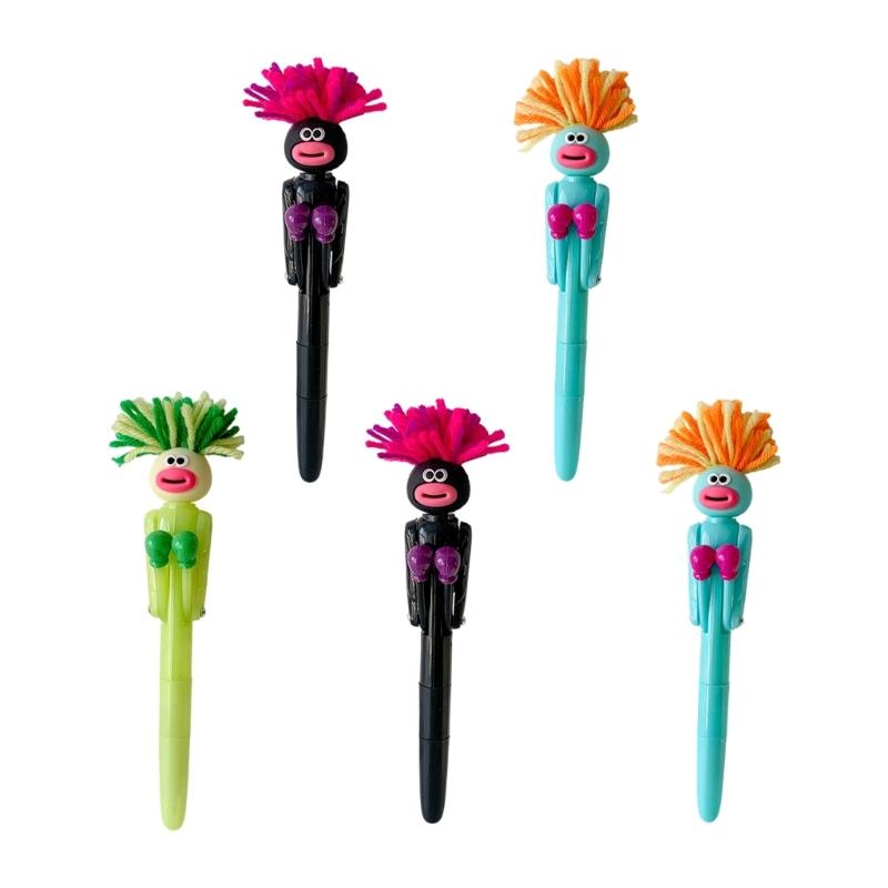 

5PCS Novelty Boxing Glove Pens Decompression Ballpoint Pens With Ergonomic Grip For Students Office Workers Writing