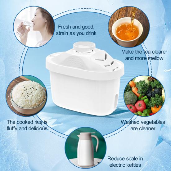 

Картридж фильтра Компактный картридж фильтра для очистки воды Простая установка Эффективный фильтр для воды для дома