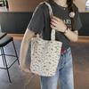 Niche Design Tote Bag Small Fresh Casual Large Capacity Shoulder Bag Cloth Bag Summer New Canvas Underarm Bag