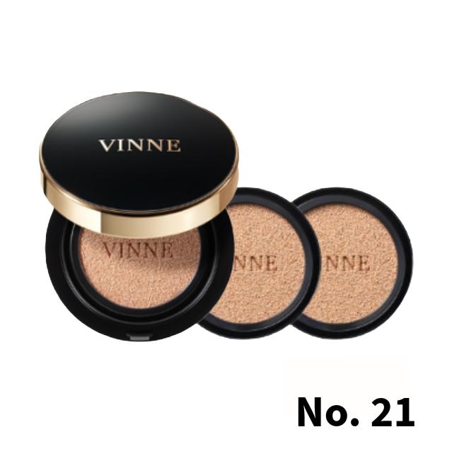 VINNE Essence Radiance Cushion 15g (#21 Beige Clair · #23 Beige Naturel) (8 possibilités)
