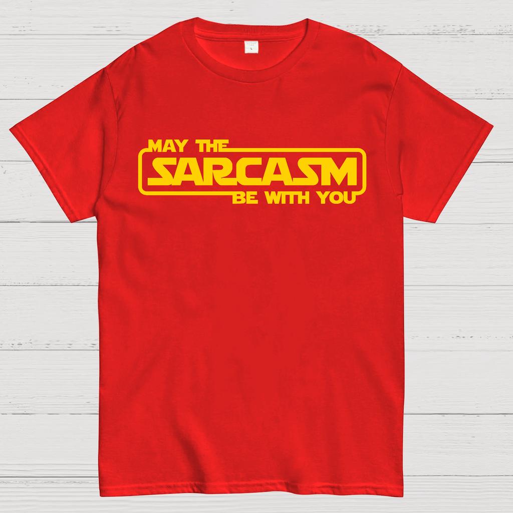 May The Sarcasm Be With You Cotton Summer Casual Cool Loose T-Shirt