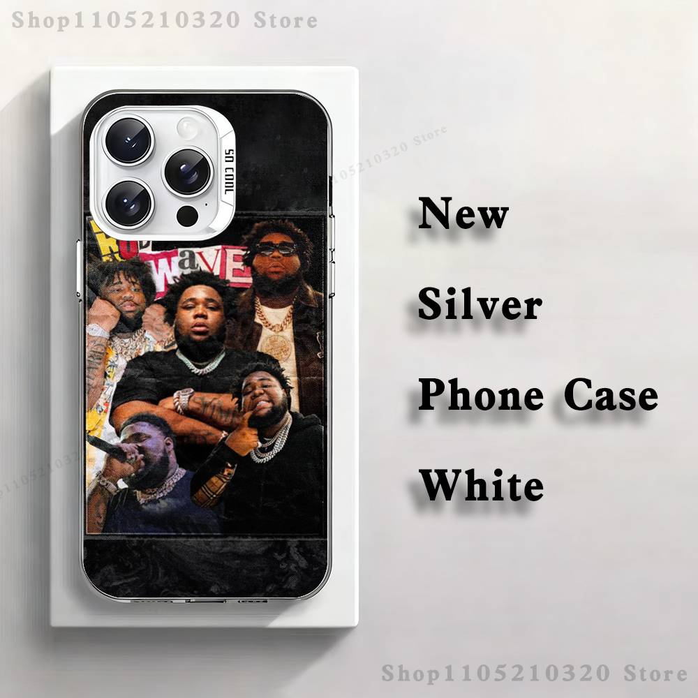 

Singer R-Rod W-Wave Cool Phone Case For iPhone 17,16,15,14,13,12,11,Mini,Pro,E,MAX White Matte Silicone Whtie Cover iPhone16